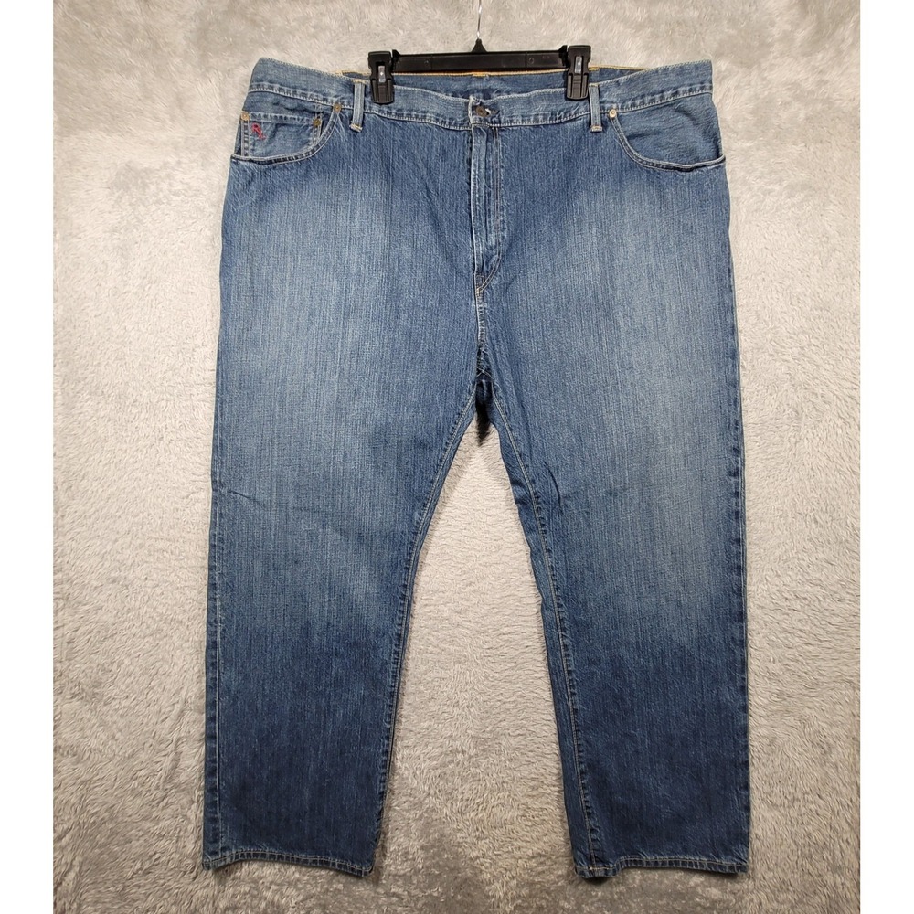 Polo‎ Ralph Lauren Jeans Mens 48B Blue Authentic Dungarees Straight Leg 50x30